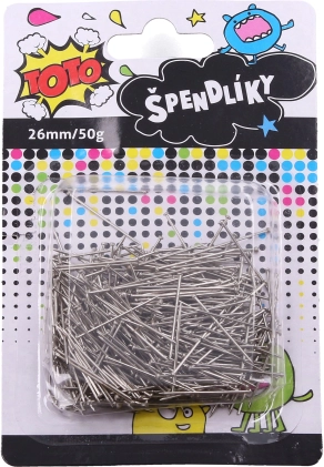 Alfileres 26 mm, paquete de 50 g