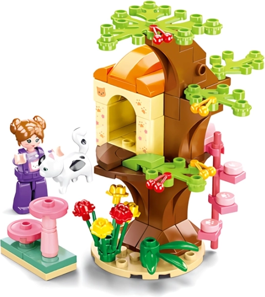 Sluban Girls Dream casita de gatos en el árbol