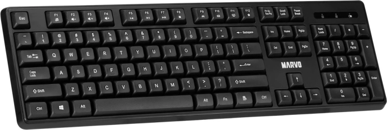 Conjunto inalámbrico de oficina MARVO WS005 con teclado y ratón
