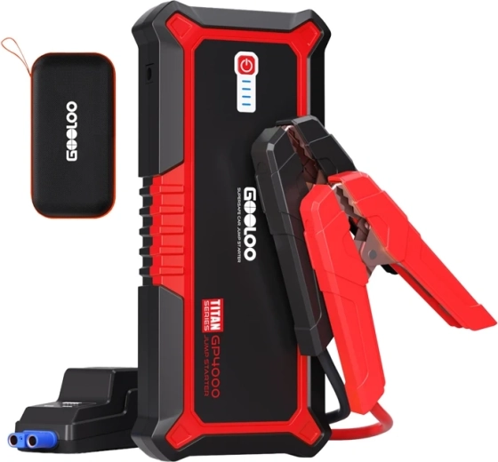 Fuente de arranque portátil Gooloo GP4000 de 74 Wh