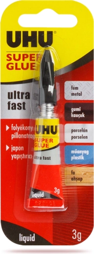 Super Glue pegamento líquido instantáneo 3 g