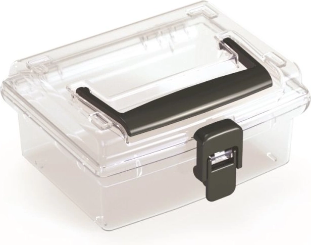Organizador de plástico NUF LOW 148 × 135 × 70 mm, negro