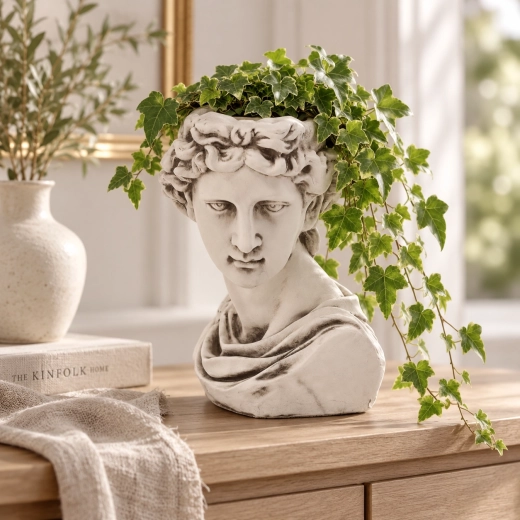 Decoración y jardinera