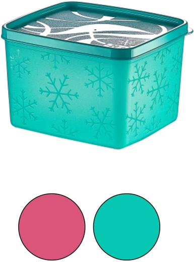 Recipiente para congelador No-Frost 1,1 l sin BPA