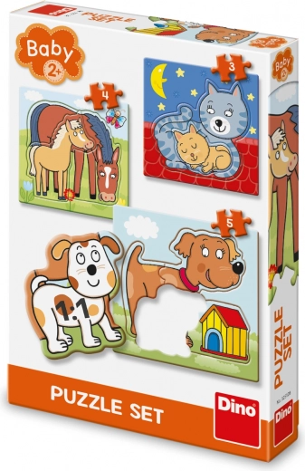 Dino Puzzle de animalitos para niños a partir de 2 años