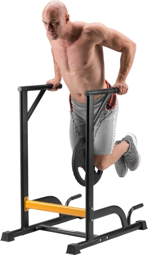 Ideal para fondos, flexiones y dominadas