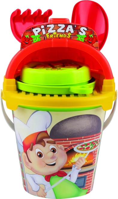 Set de arena Androni Pizza Friend, 7 piezas