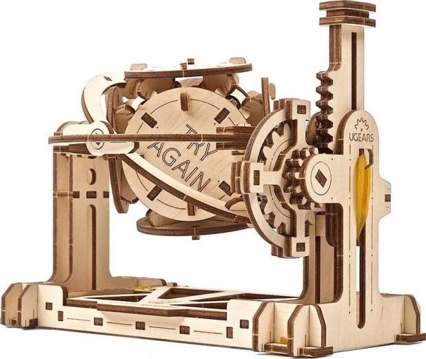 Puzzle mecánico 3D de madera Ugears: generador aleatorio