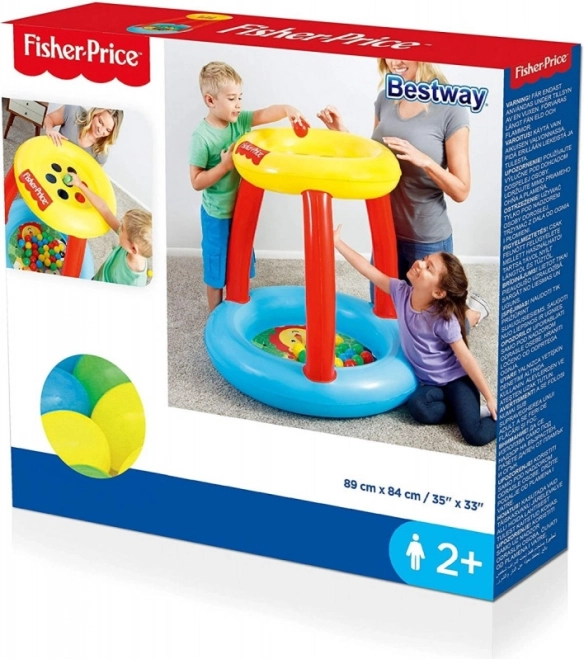 Piscina infantil hinchable con toldo Fisher-Price