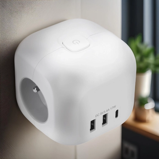 USB-C + 2× USB-A para la carga diaria