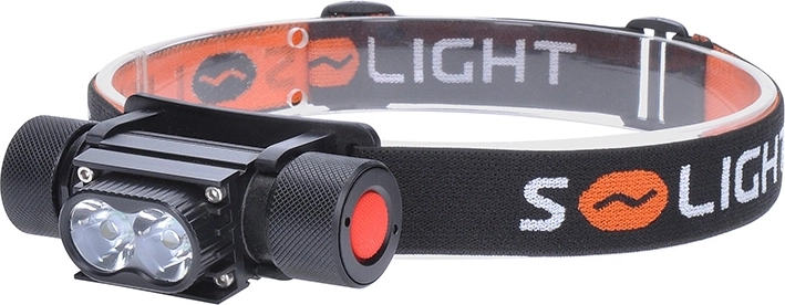 Linterna frontal LED recargable Solight, 650 lm