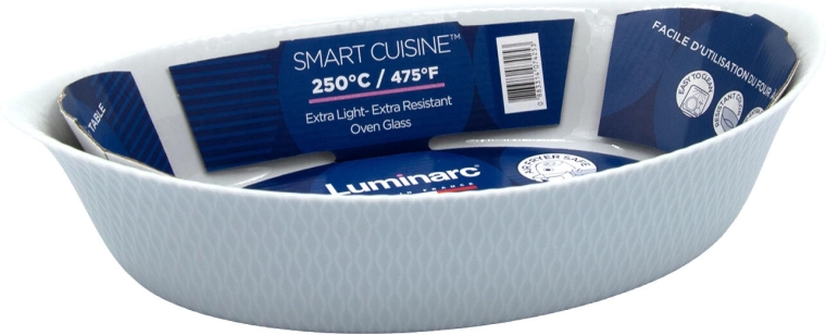 Fuente de vidrio para horno extra ligera y a la vez resistente