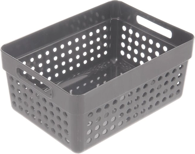 Cestillo Terra de plástico UH, gris 15,5 × 11,5 × 7,3 cm