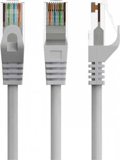 Cable patch de red UTP Cat6 3 m gris