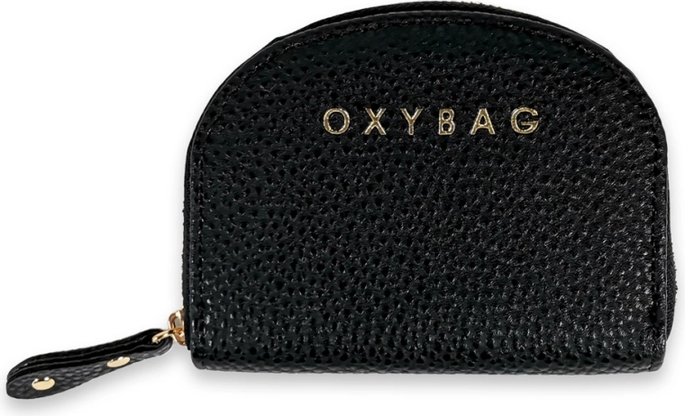Cartera de mujer de cuero negra