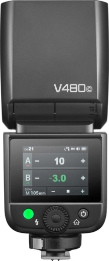 Flash TTL Godox V480C para Canon
