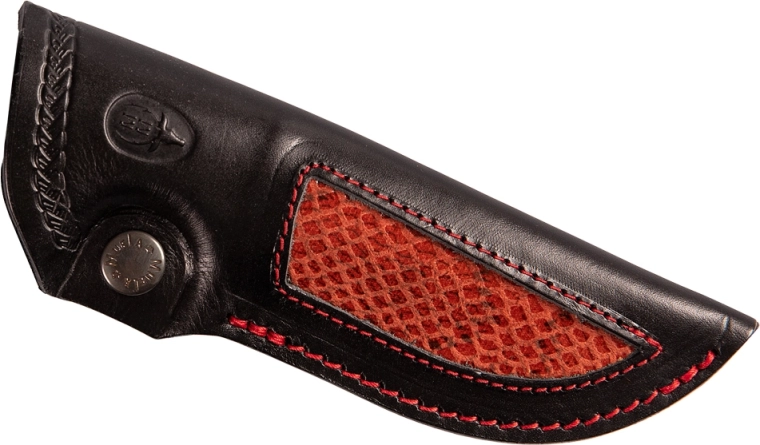 Funda de cuero segura para el cinturón
