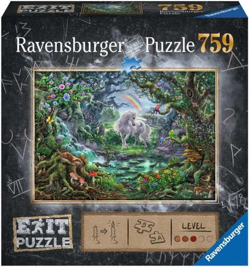 Puzzle Ravensburger Exit: Unicornio 759 piezas