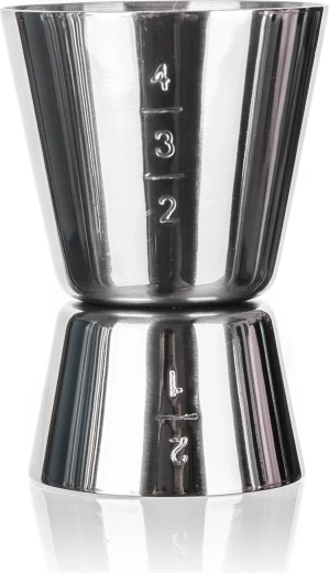 Medidor de bar de acero inoxidable 20/40 ml AKCENT