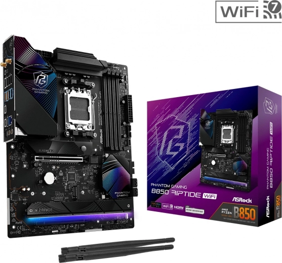 Placa base ASRock B850 Phantom Gaming Riptide WiFi