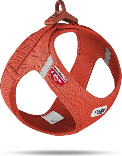 Arnés Curli air-mesh con hebilla Sun Orange 2XS (2–4 kg)