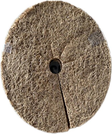 Protección de plantas de coco, diámetro 25 cm, altura 1 cm (3 uds)