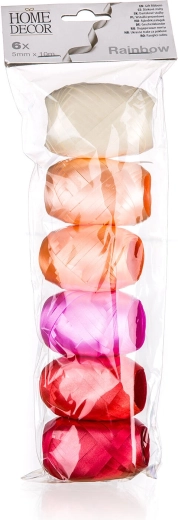 Cinta Rainbow 10 m surtido de colores 6 uds