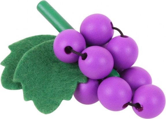 Uvas de madera BIGJIGS TOYS