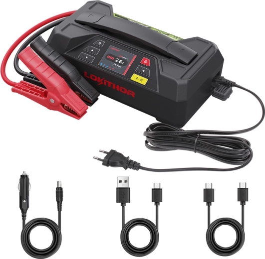 Unidad de arranque Lokithor JTC4250 89,6 Wh 4250 A