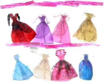 Vestidos de gala para muñecas de 30 cm