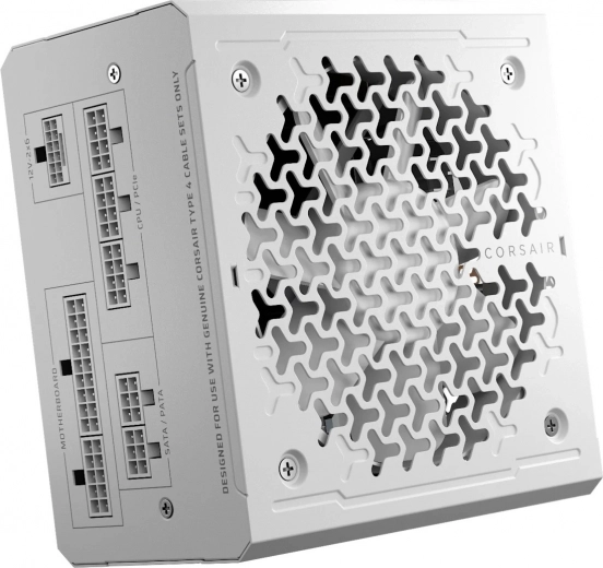 Fuente de alimentación modular blanca Corsair RM750e 80+ Gold