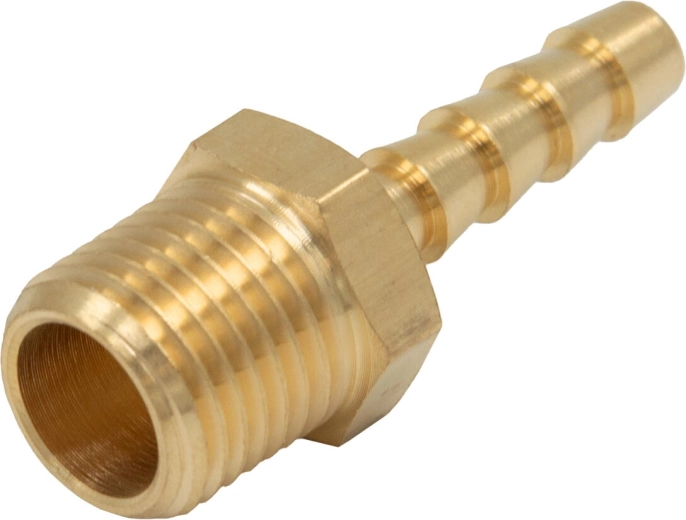 Racor exterior 1/4" para manguera de 6 mm