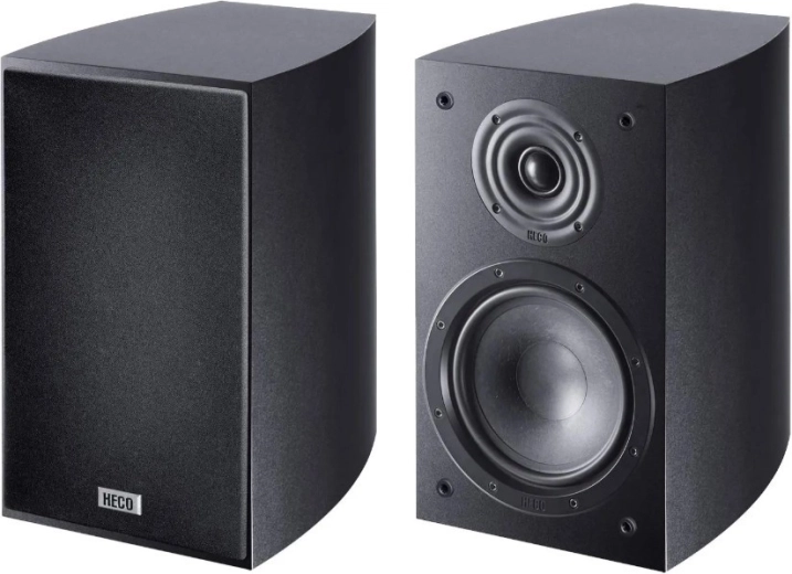 Altavoces de estantería Heco Victa Elite 202 negros (2 uds.)