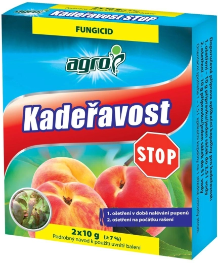 Stop a la abolladura del melocotonero 10 g + 10 g – protección en dos fases