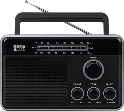 Radio Julia 3 negro
