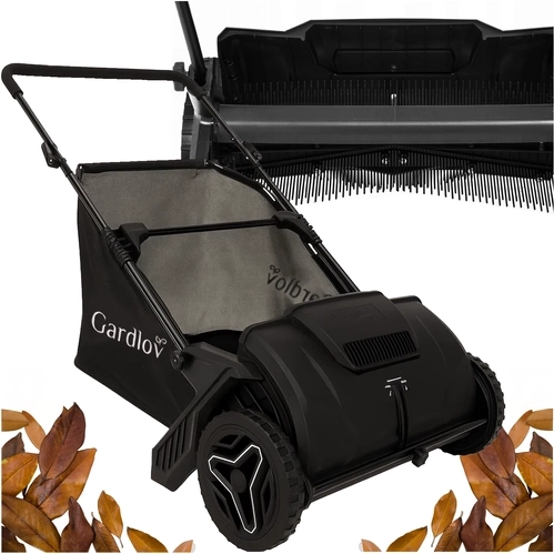 Barredora manual de jardín para hojas y césped 100 l GARDLOV