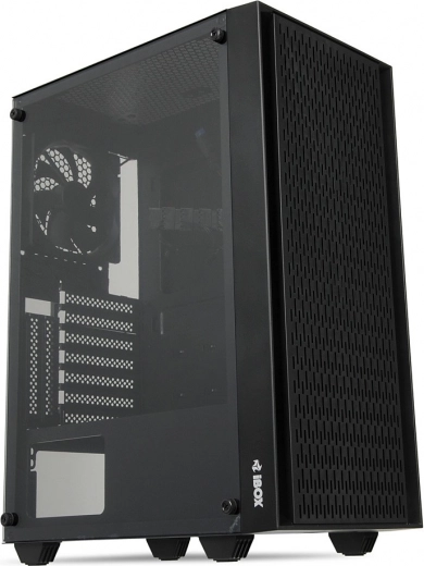 Caja de ordenador iBOX CETUS 903 con cristal templado y ventiladores LED
