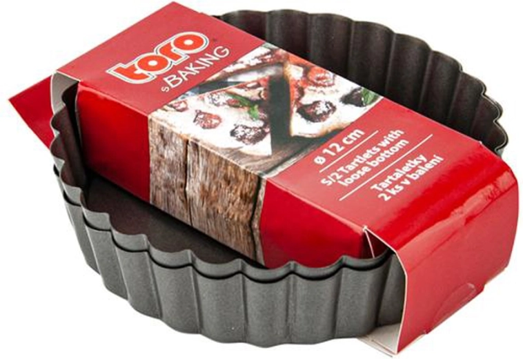Molde para tartaletas TORO 13 cm, 2 uds