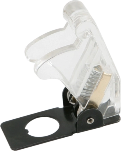 Cubierta protectora transparente para interruptor con muelle