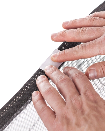 Montaje rápido con velcro sin herramientas