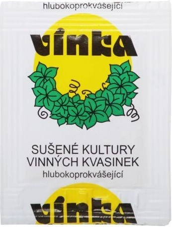 Levaduras secas de vino Vínka 0,6 g