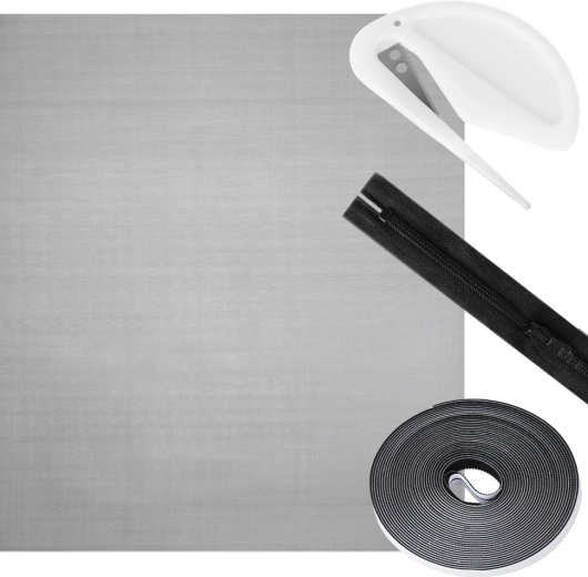 Cremallera para ventilación y acceso cómodos
