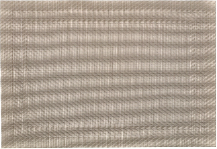 Mantel individual para mesa color latte 45 × 30 cm