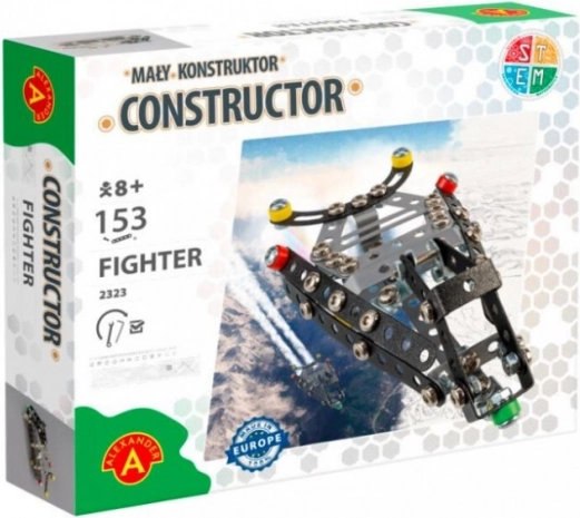 Pequeño constructor Fighter – set de construcción de 153 piezas