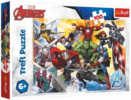 Puzzle de 100 piezas Marvel Avengers – el poder de los Avengers