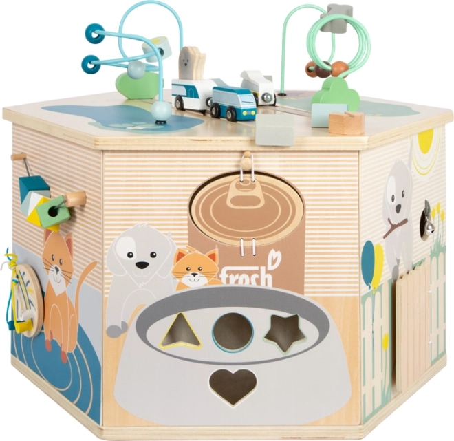 Cubo interactivo de motricidad SMALL FOOT Pets XXL