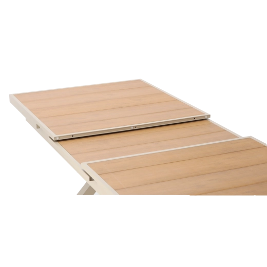 Elegante tablero con imitación madera