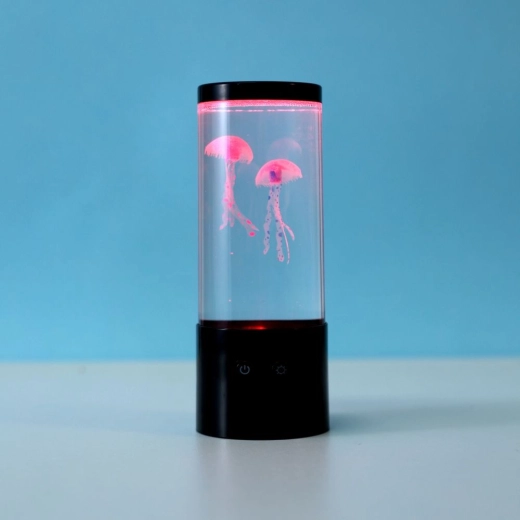 Lámpara LED con medusas flotantes – pequeña