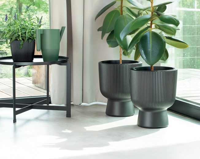 Diseño moderno estriado para interior y exterior