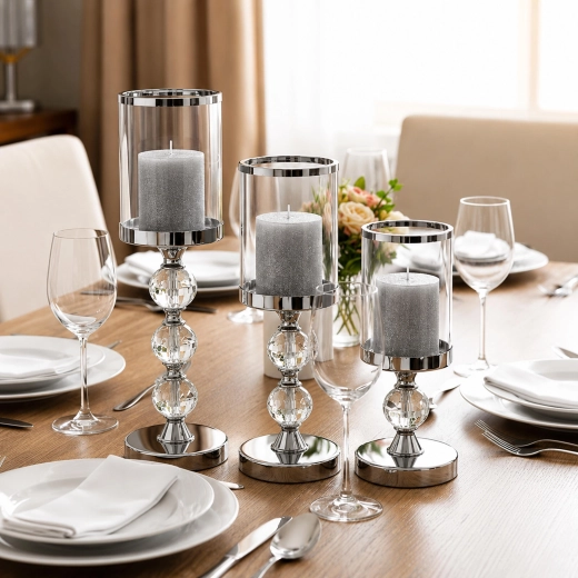 Impresionante decoración de mesa